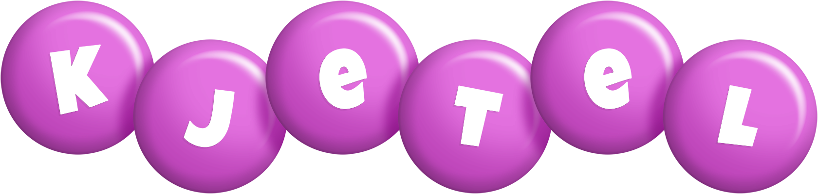 Kjetel candy-purple logo