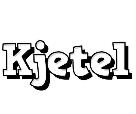 Kjetel snowing logo