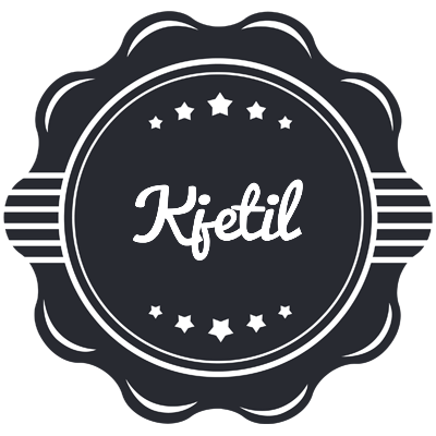 Kjetil badge logo