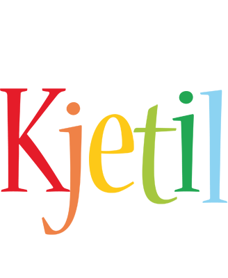 Kjetil birthday logo