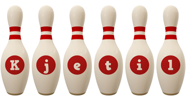 Kjetil bowling-pin logo