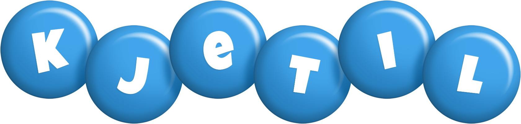 Kjetil candy-blue logo