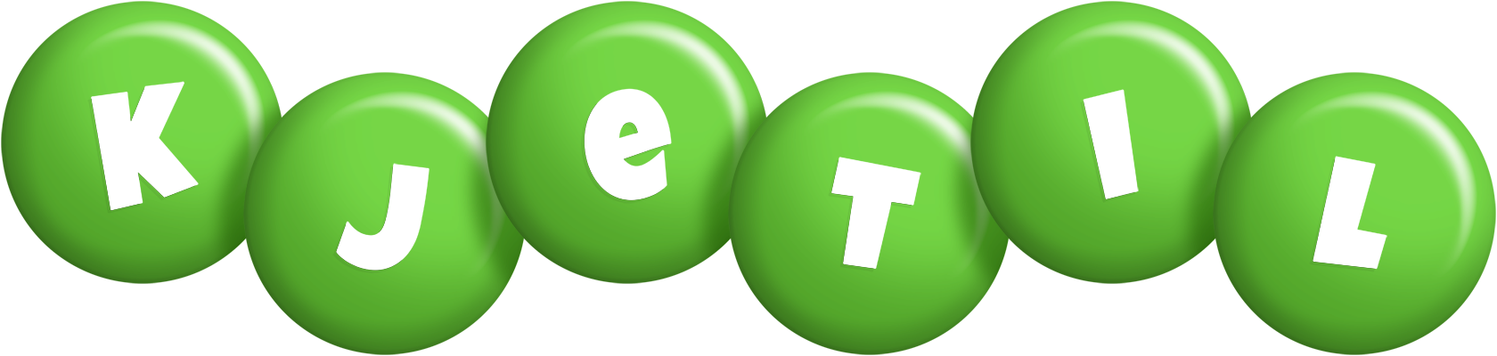 Kjetil candy-green logo