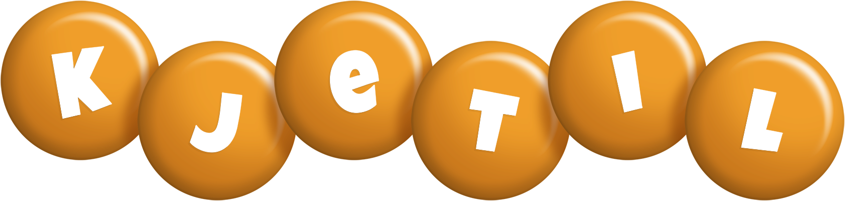 Kjetil candy-orange logo