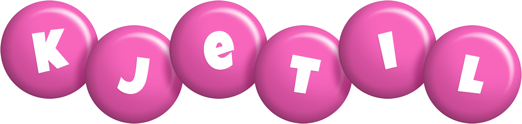 Kjetil candy-pink logo