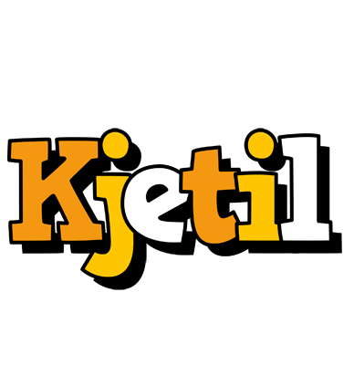 Kjetil cartoon logo
