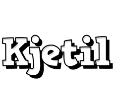 Kjetil snowing logo