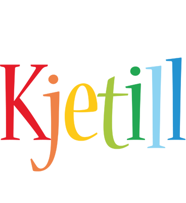 Kjetill birthday logo