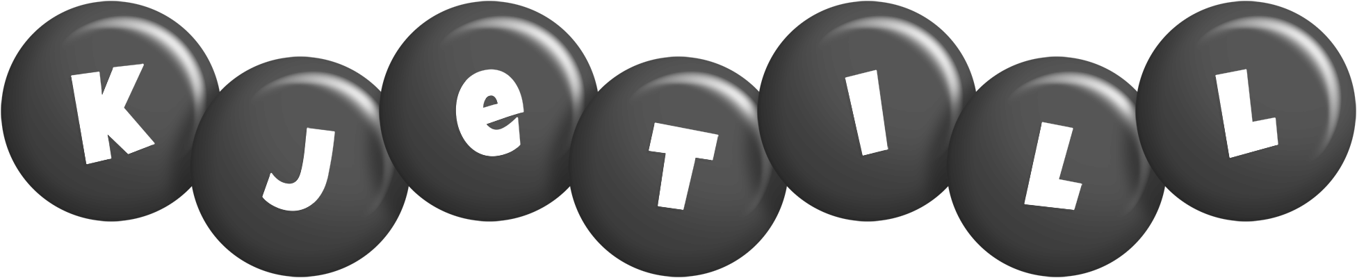 Kjetill candy-black logo