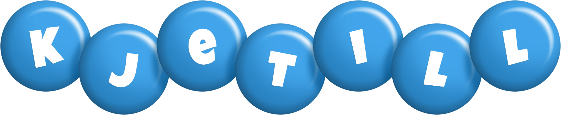 Kjetill candy-blue logo