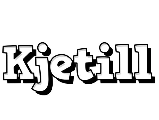 Kjetill snowing logo