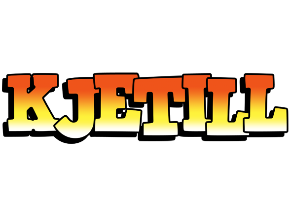 Kjetill sunset logo