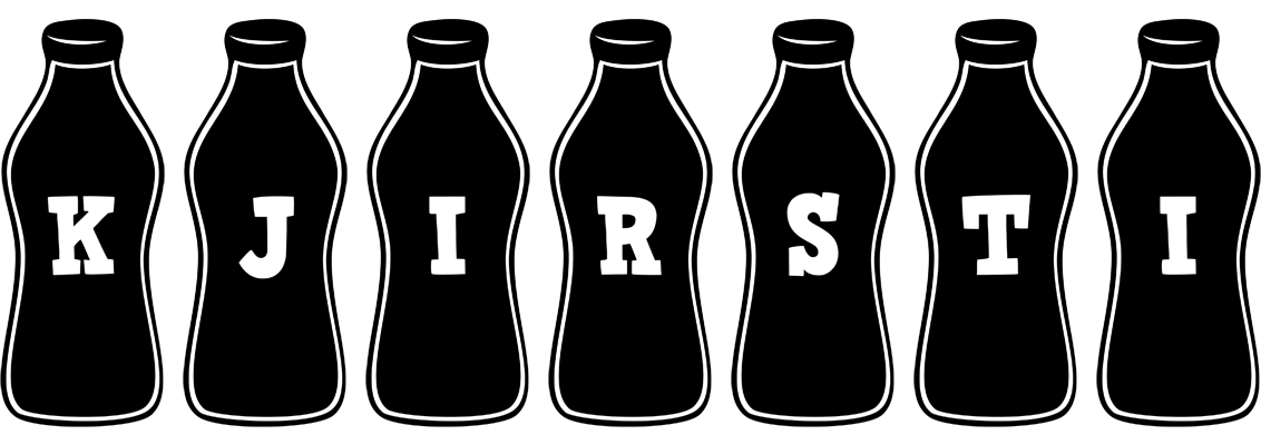 Kjirsti bottle logo