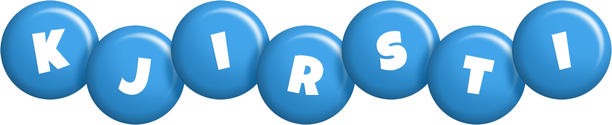 Kjirsti candy-blue logo