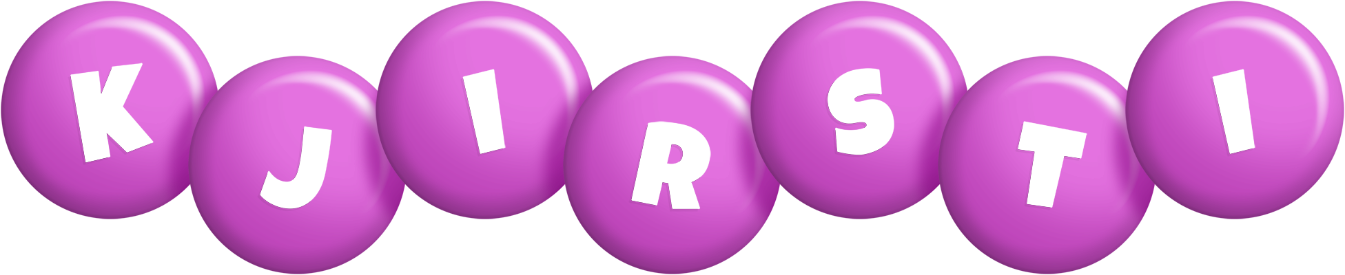 Kjirsti candy-purple logo