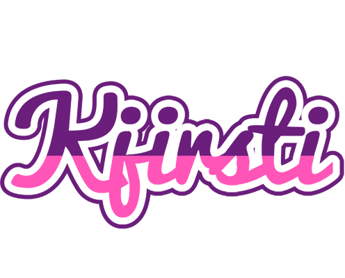 Kjirsti cheerful logo