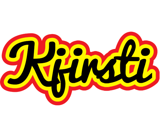 Kjirsti flaming logo