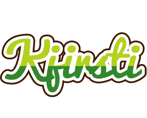Kjirsti golfing logo