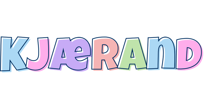 Kjærand pastel logo