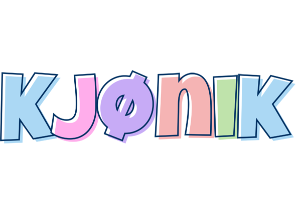 Kjønik pastel logo
