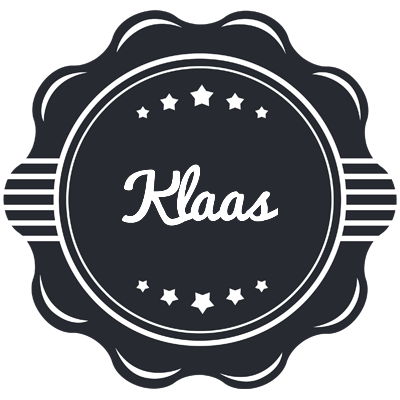 Klaas badge logo