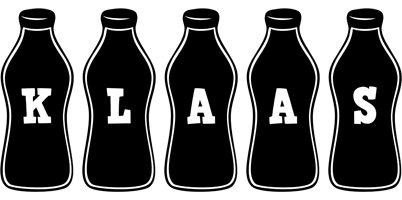 Klaas bottle logo