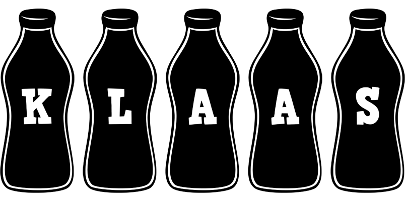 Klaas bottle logo