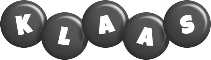 Klaas candy-black logo