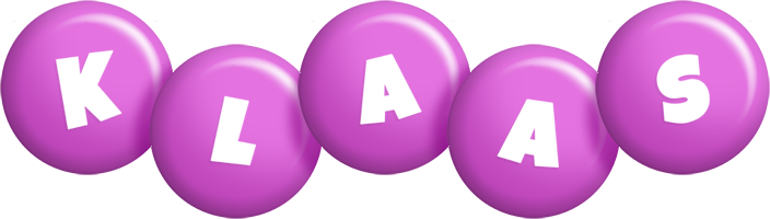 Klaas candy-purple logo