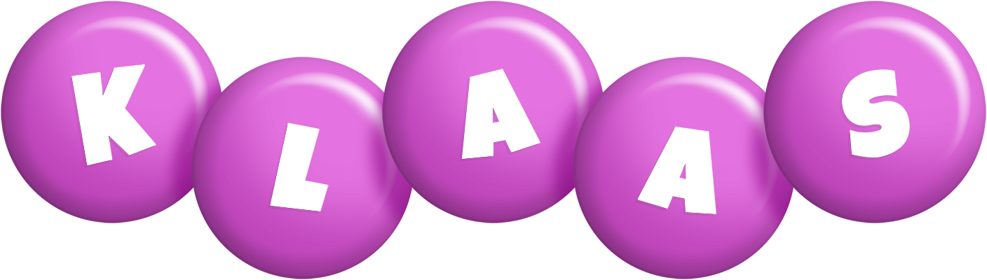 Klaas candy-purple logo