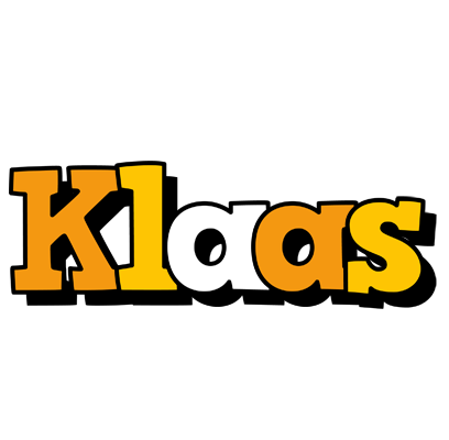 Klaas cartoon logo