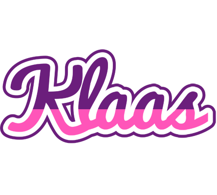 Klaas cheerful logo
