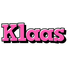 Klaas girlish logo