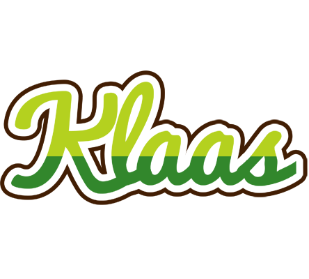 Klaas golfing logo