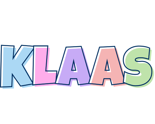 Klaas pastel logo