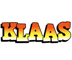 Klaas sunset logo