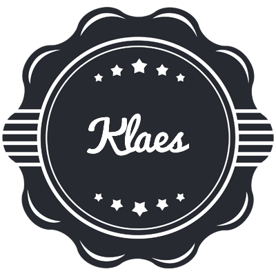 Klaes badge logo