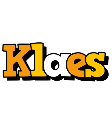 Klaes cartoon logo