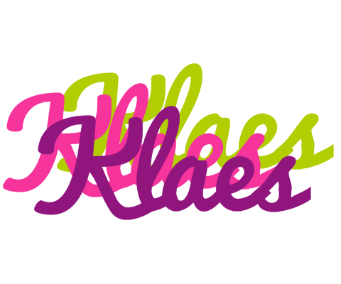 Klaes flowers logo