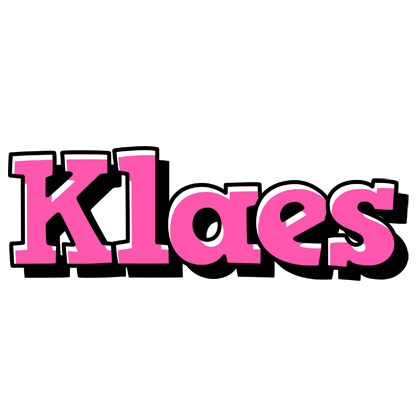 Klaes girlish logo