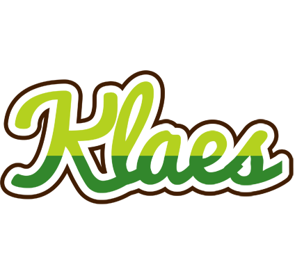 Klaes golfing logo