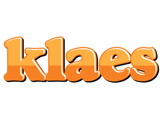 Klaes orange logo