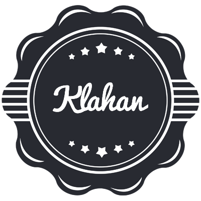 Klahan badge logo