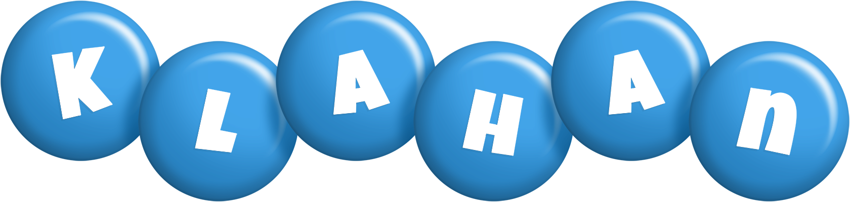 Klahan candy-blue logo