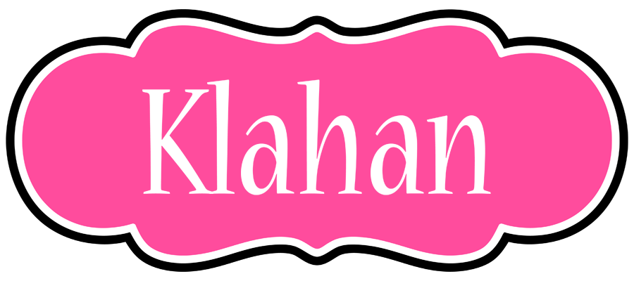 Klahan invitation logo