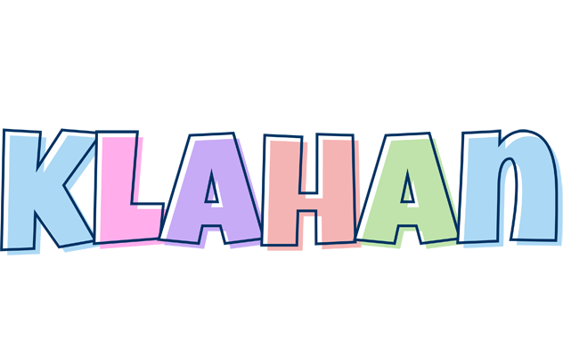 Klahan pastel logo