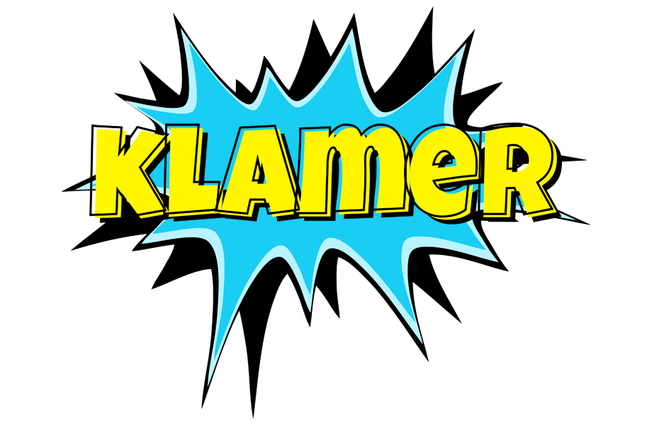 Klamer amazing logo