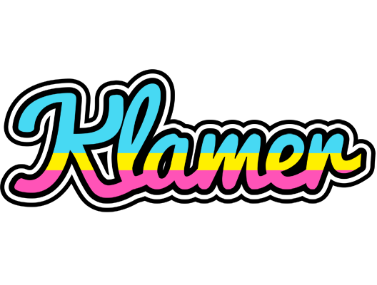 Klamer circus logo