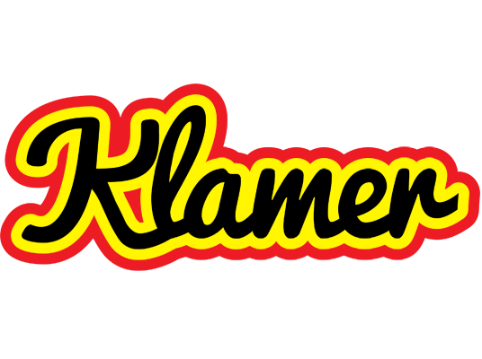 Klamer flaming logo