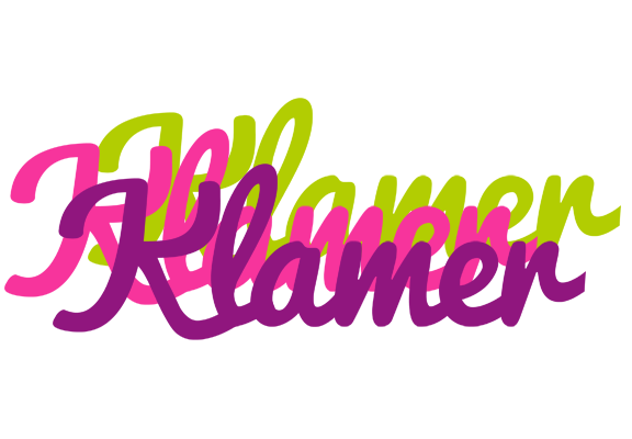 Klamer flowers logo